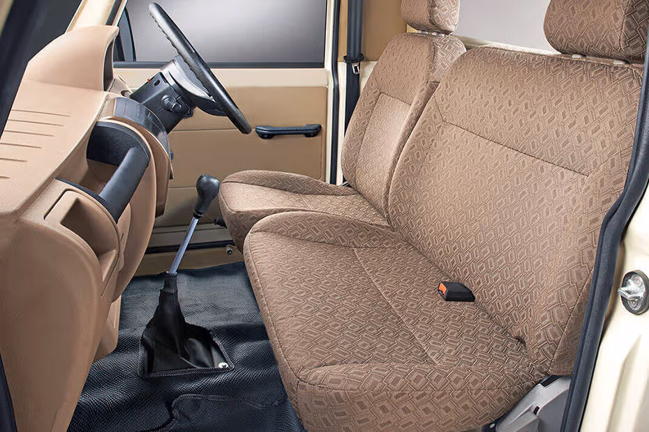 Mahindra Bolero PikUp ExtraLong Door view of Driver seat