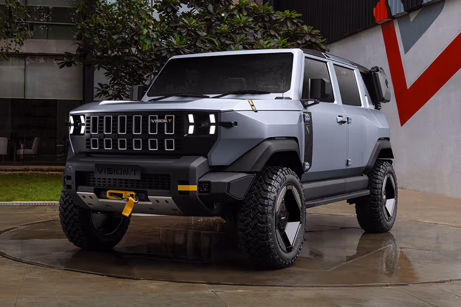 Mahindra Vision T Front Left View Angle Image