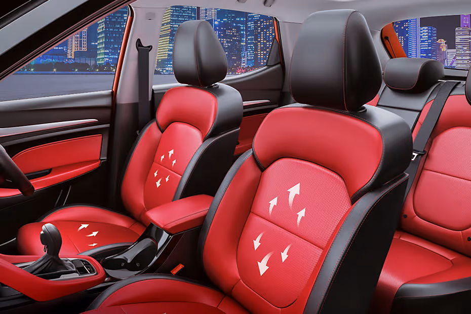 MG Astor Ventilated Seats