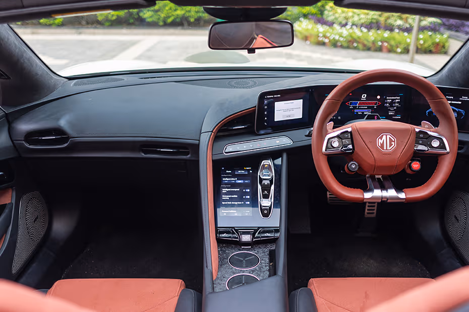 MG Cyberster Dashboard