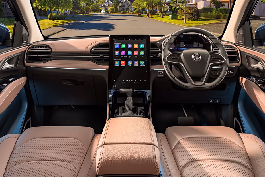 MG Hector Plus Dashboard