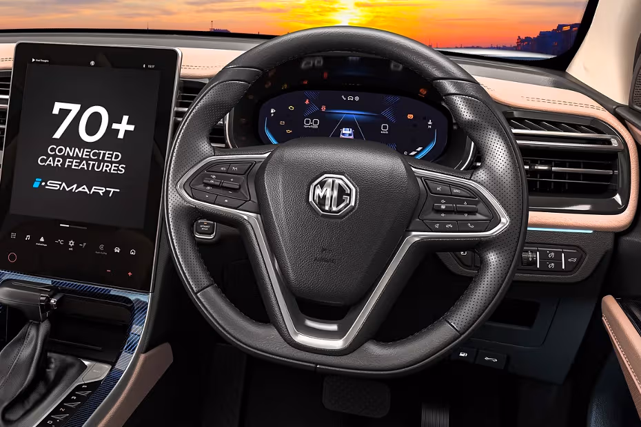 MG Hector Plus Steering Wheel