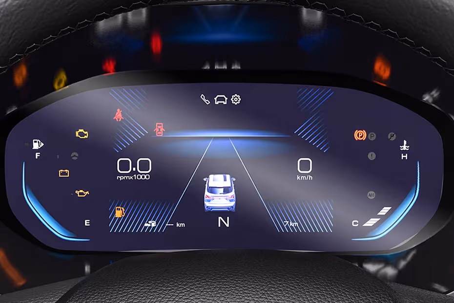 MG Hector Plus Instrument Cluster