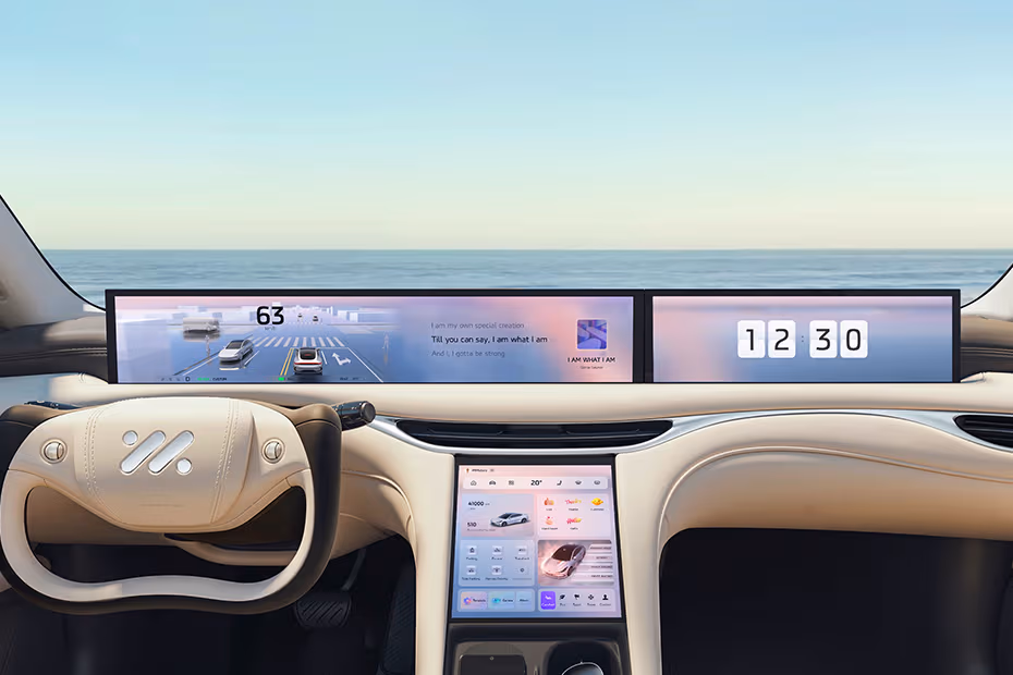 MG IM5 DashBoard