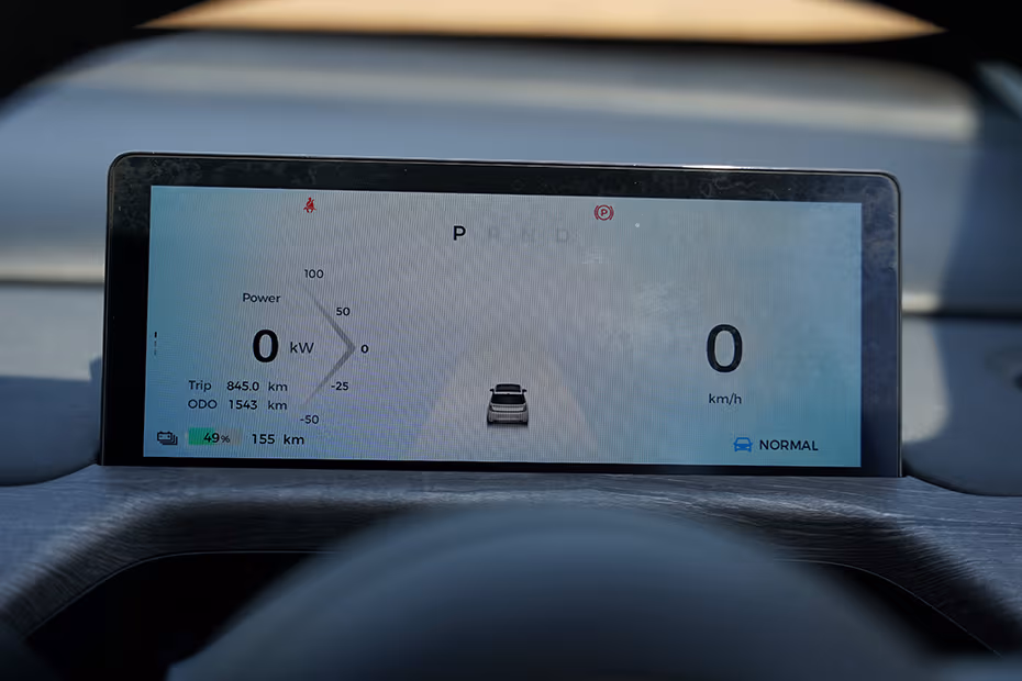 MG Windsor EV Instrument Cluster
