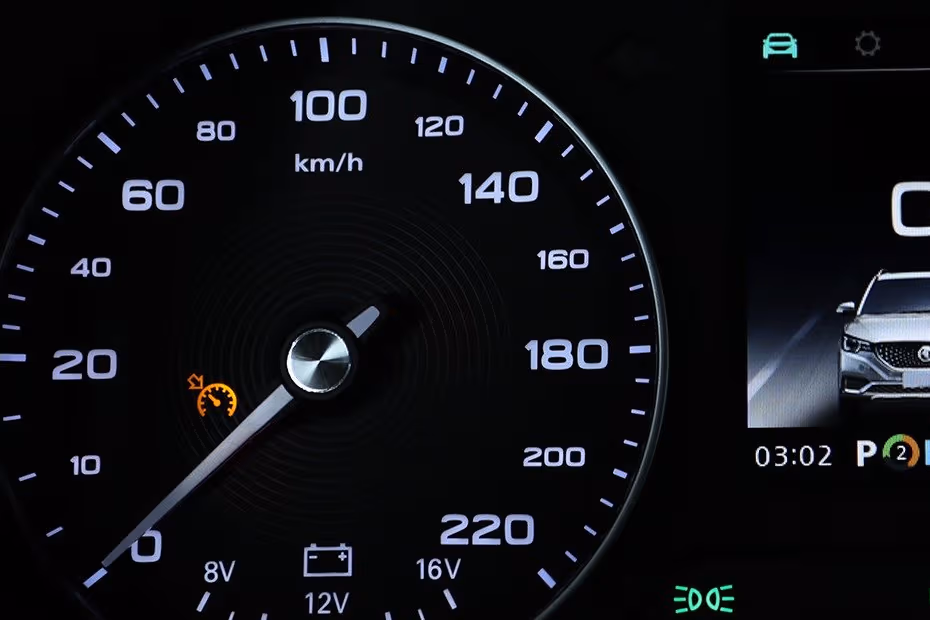 MG ZS EV Instrument Cluster