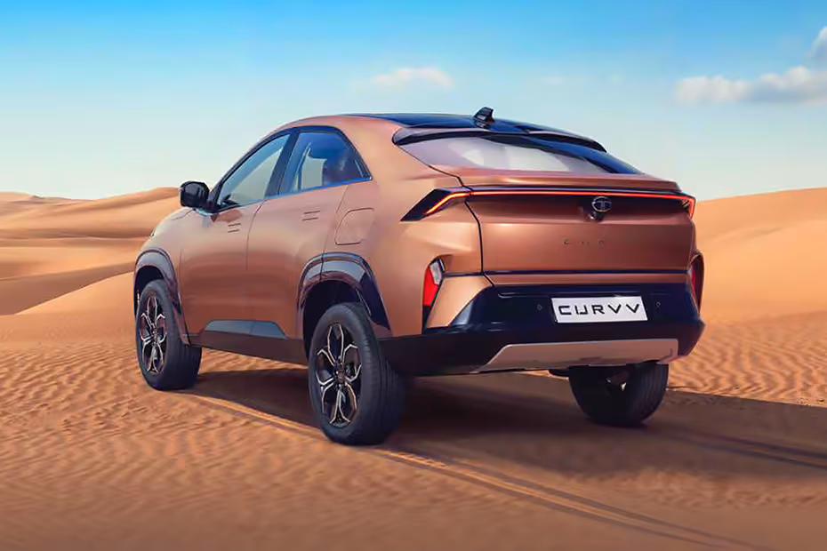 Tata Curvv Rear Left View Image