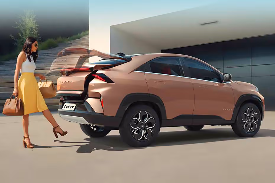 Tata Curvv Hands-free tailgate