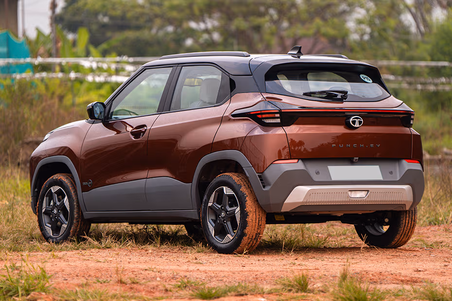 Tata Punch EV Rear Left View Image