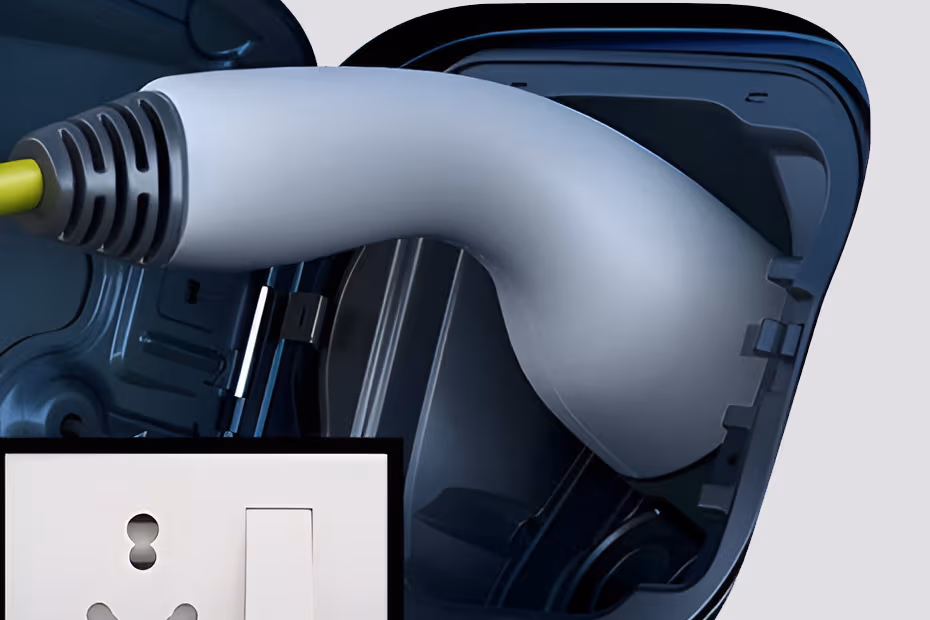 Tata Tiago EV 2022-2026 EV charging port open Image