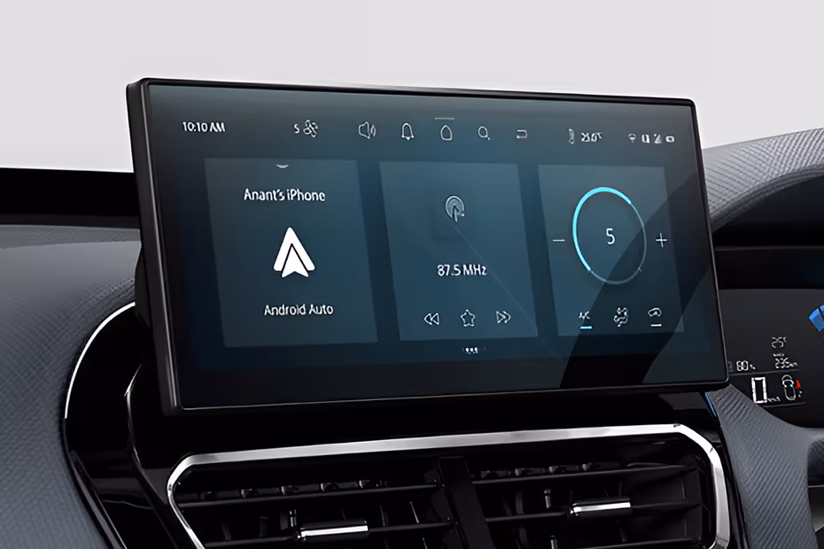Tata Tiago EV Infotainment System