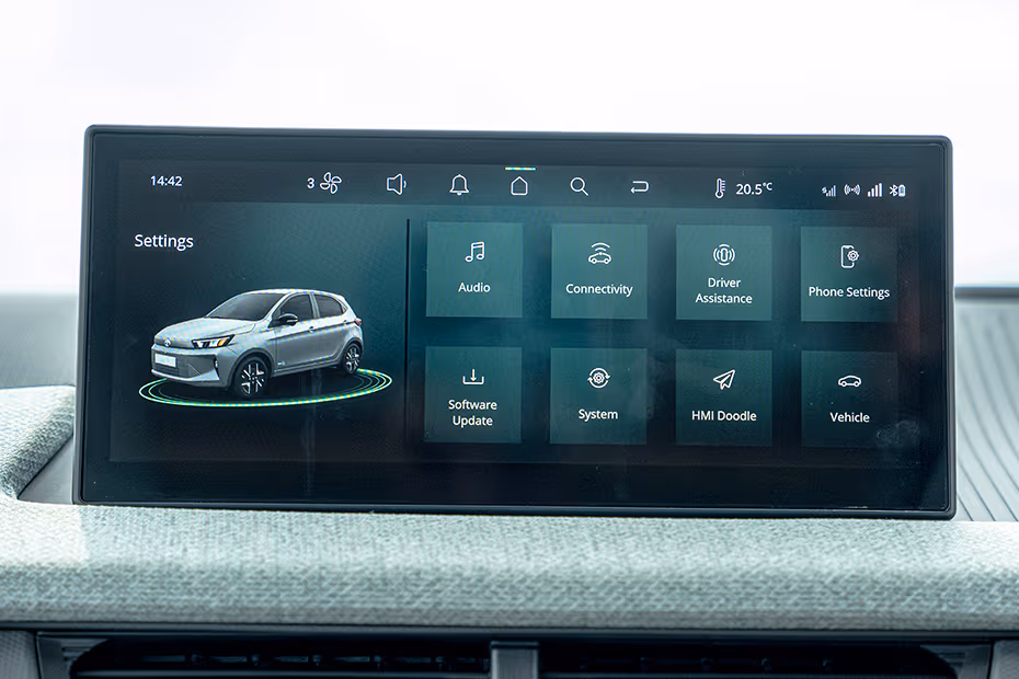 Tata Tiago Infotainment System
