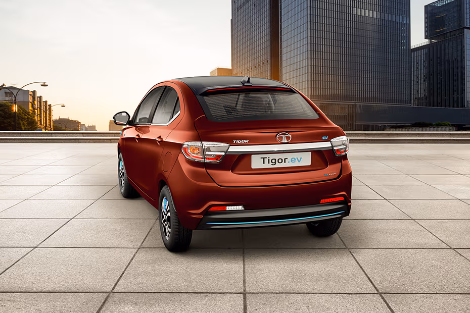 Tata Tigor EV Rear Left View Image