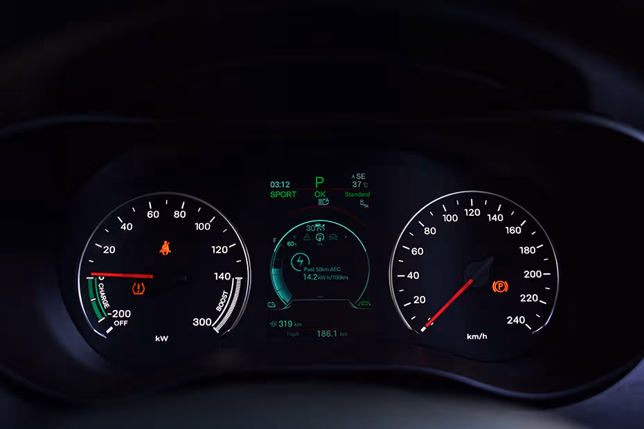 BYD eMAX 7 Instrument Cluster
