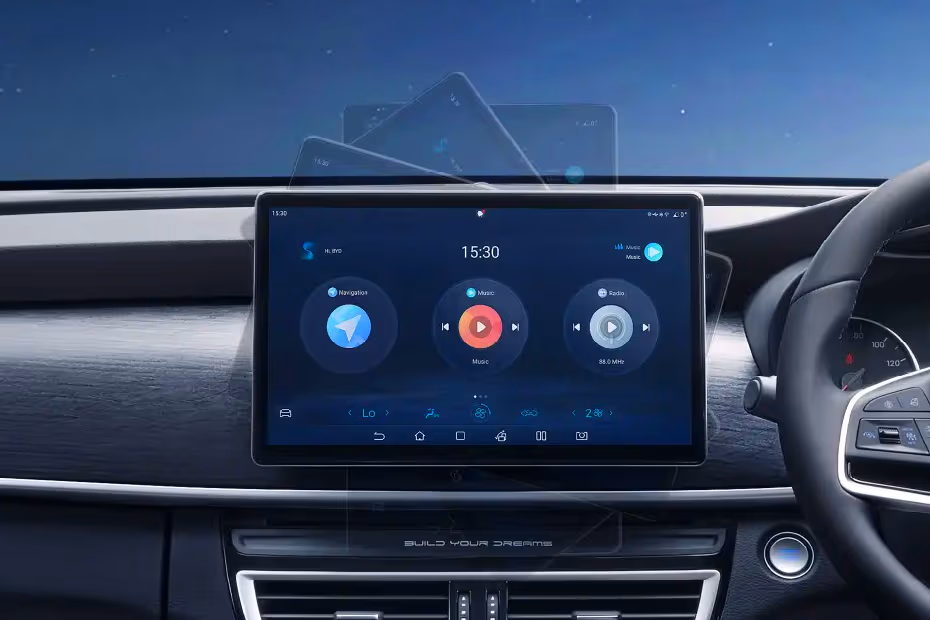 BYD eMAX 7 Infotainment System Main Menu
