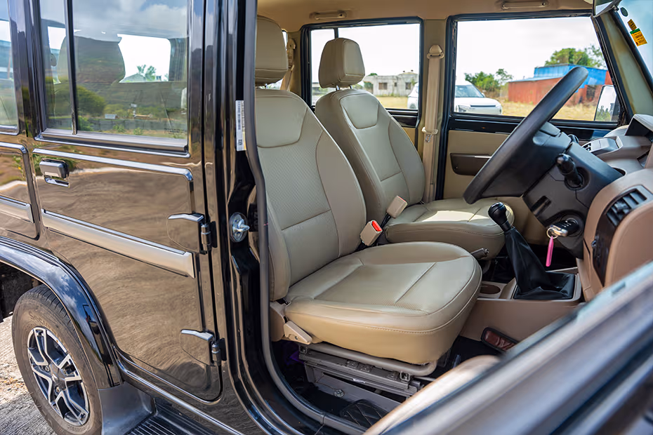 Mahindra Bolero Front Seat