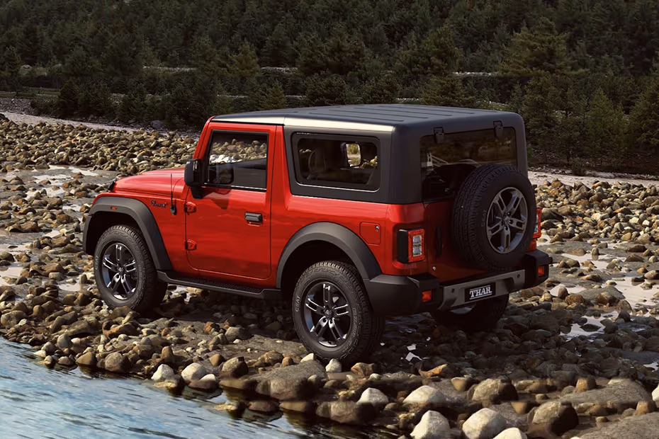 Mahindra Thar 2020-2025 Rear Left View Image