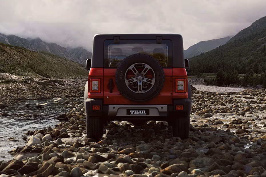 Mahindra Thar 2020-2025 Rear view Image
