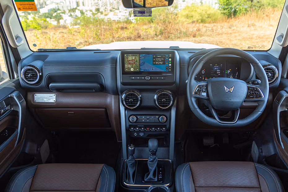 Mahindra Thar ROXX Dashboard