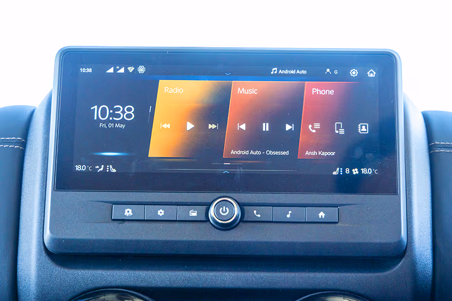 Mahindra Thar ROXX Infotainment System