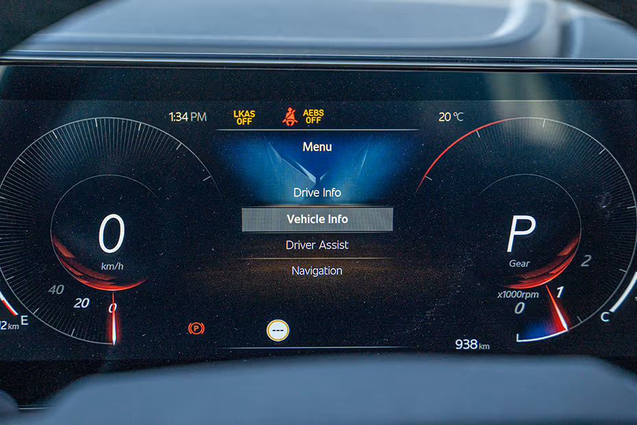 Mahindra XUV 7XO Instrument Cluster