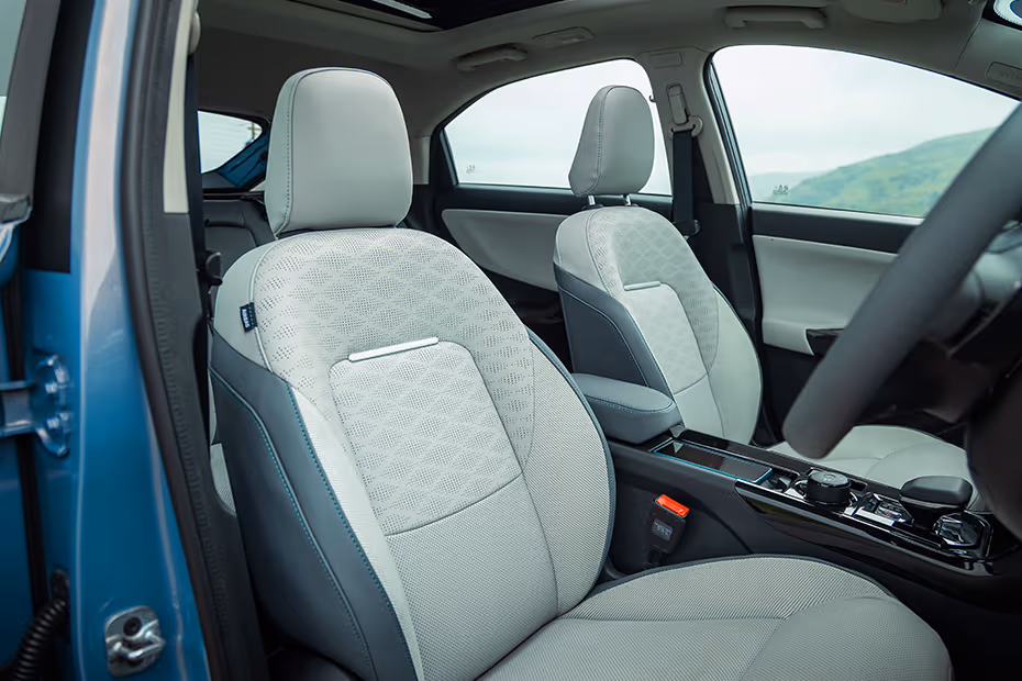 Tata Curvv EV Front Seat