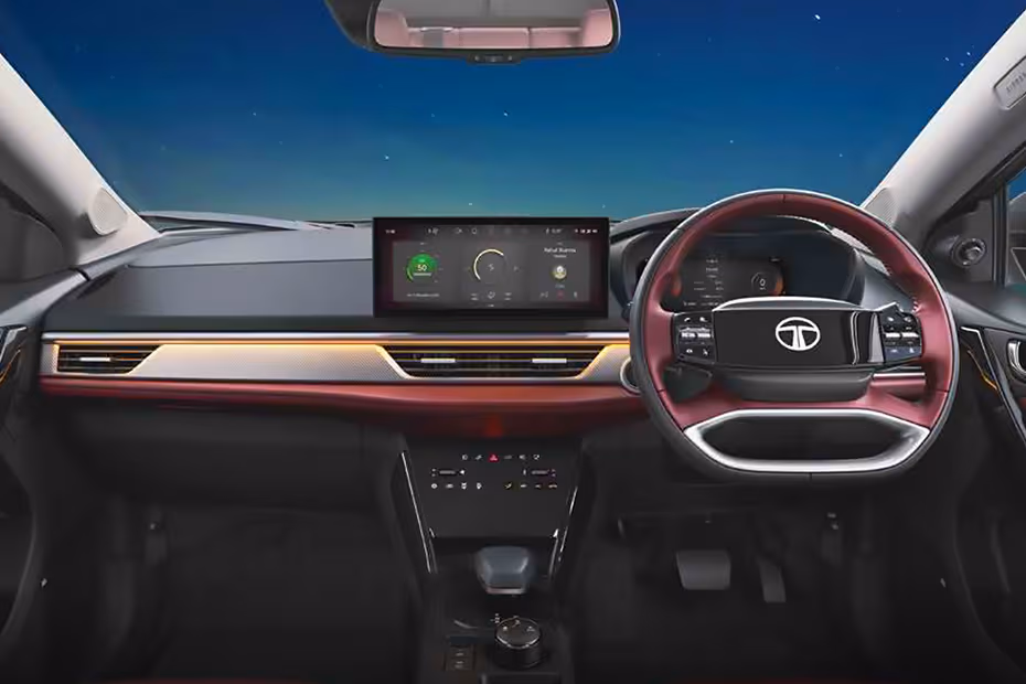 Tata Curvv DashBoard