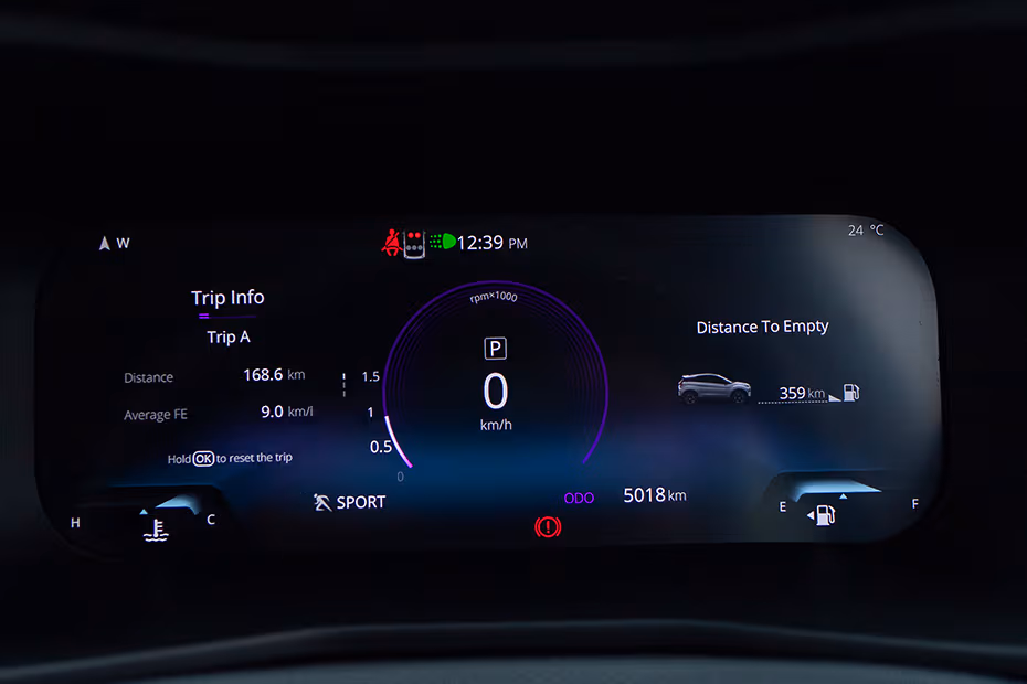Tata Nexon Instrument Cluster