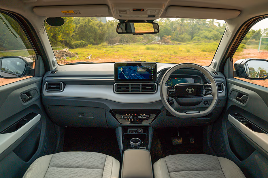 Tata Punch EV Dashboard
