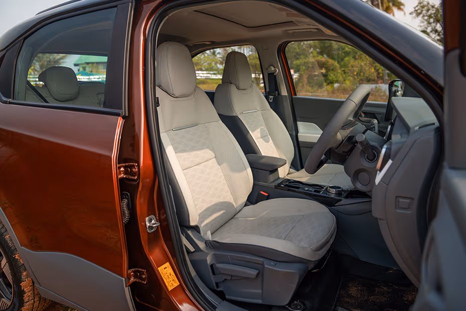 Tata Punch EV Front Seat