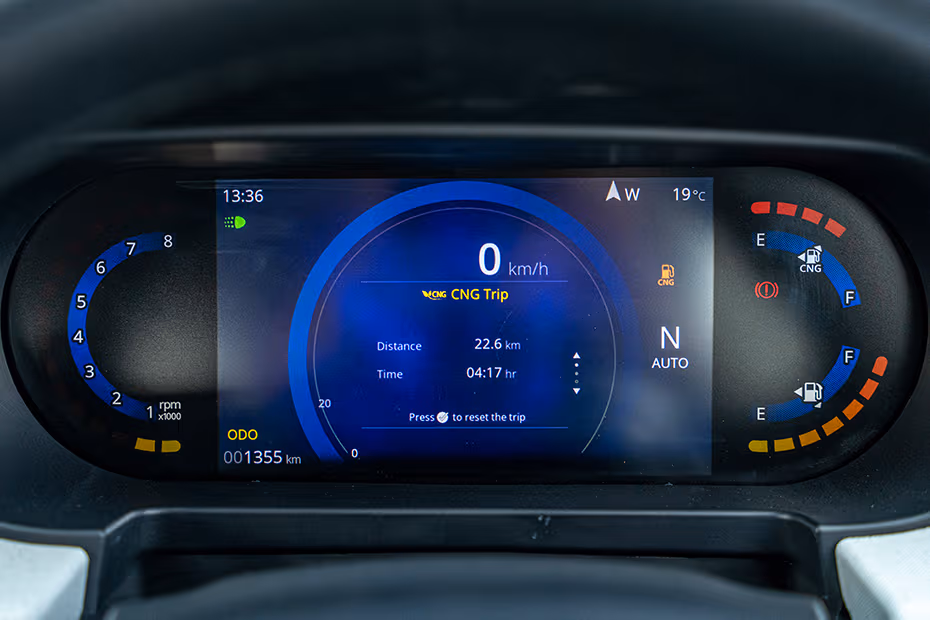 Tata Punch Instrument Cluster